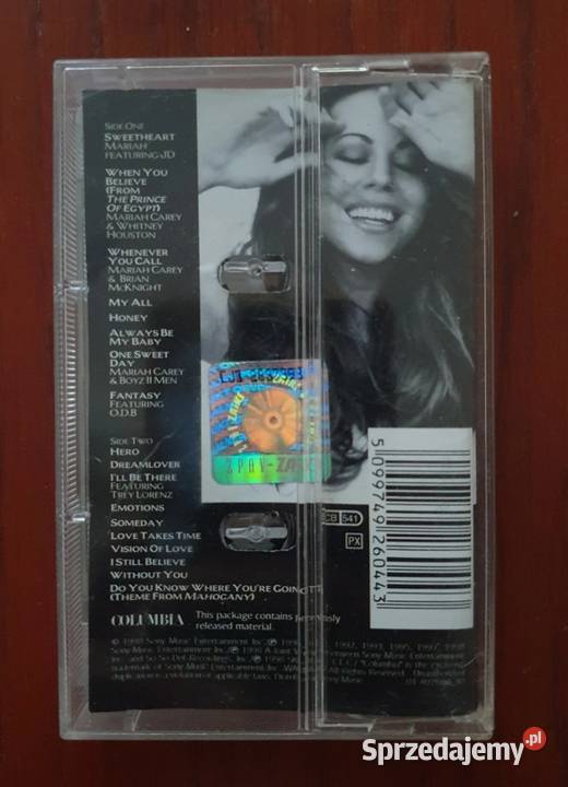 Mariah Carey 1s Kaseta Warszawa sprzedam