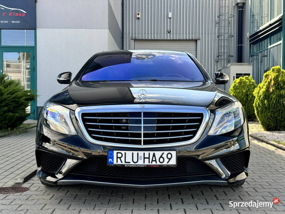 Mercedes S 63 AMG Long nowy Przebieg 29 000 czujnik martwego pola Węgrzce sprzedam
