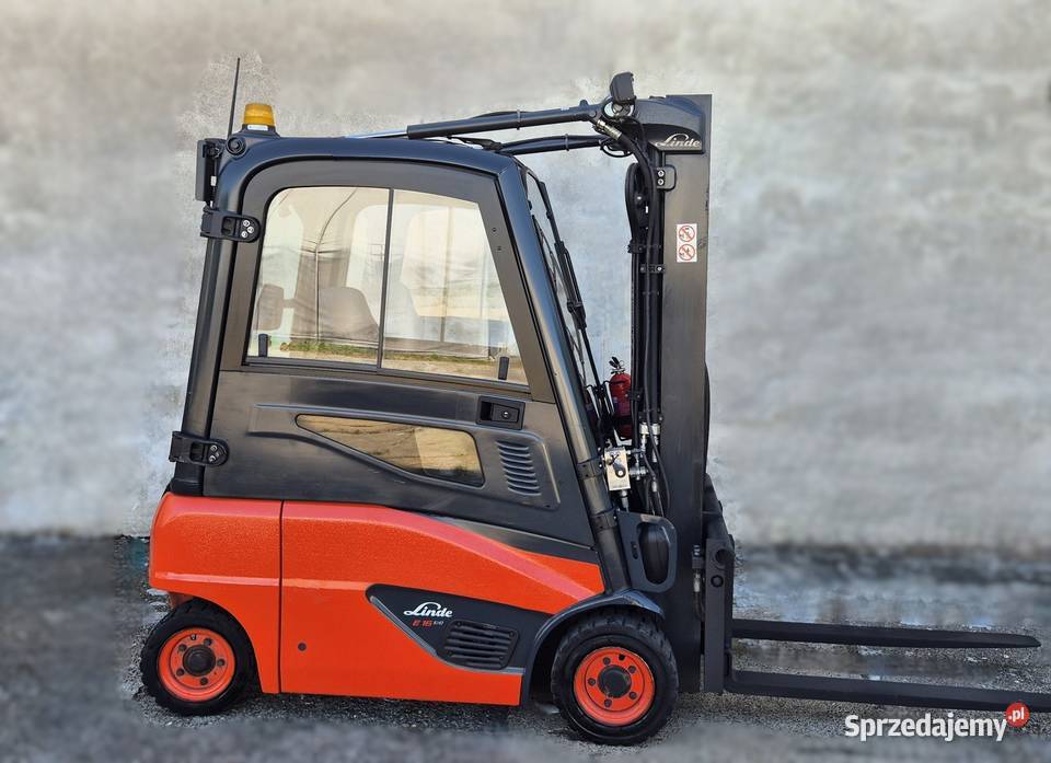 Wózek widłowy elektryczny LINDE E16 2018r i Wózki widłowe Rybnik