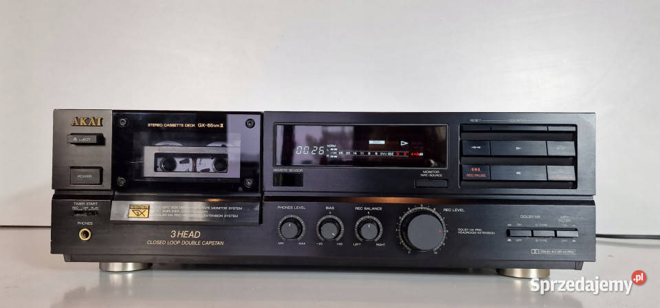 Magnetofon catette deck Akai GX65 GX 65 mk2 Międzychód
