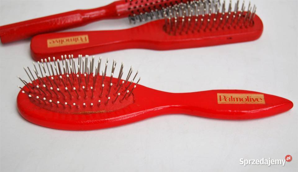 Drewniana szczotka do włosów zestaw 3 szczotek Lublin