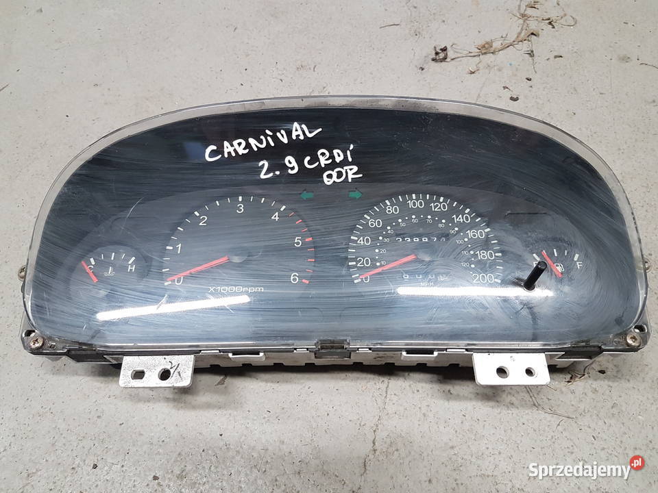 KIA CARNIVAL 29 CRDI 2000R LICZNIK ZEGAR Turek
