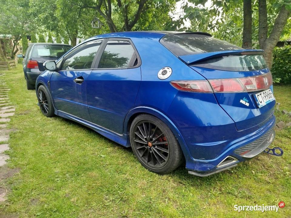 Honda Civic VIII Ufo TypeS 2007r 14 BenzLPG nieuszkodzony Kwidzyn sprzedam