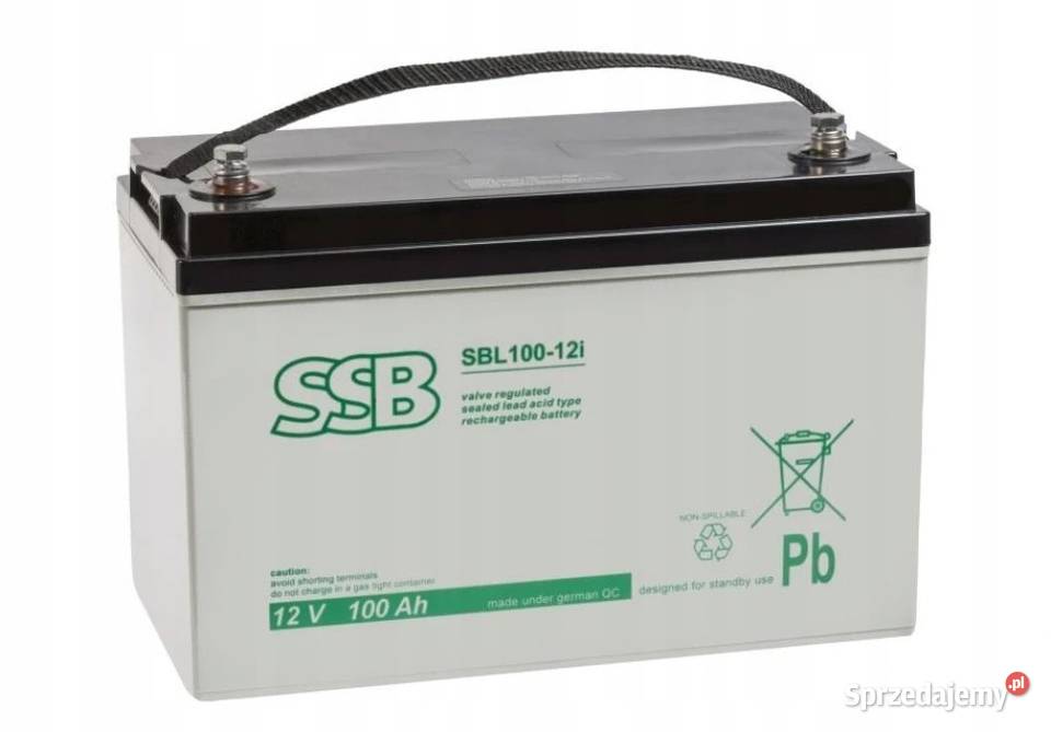 Akumulator SSB SBL 10012i 12V 100Ah Akumulatory Jelcz-Laskowice sprzedam