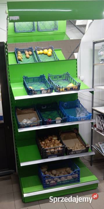 Regał sklepowy na warzywa