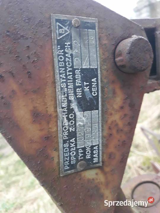 Pług 2skibowy Grudziądz Święte Laski sprzedam