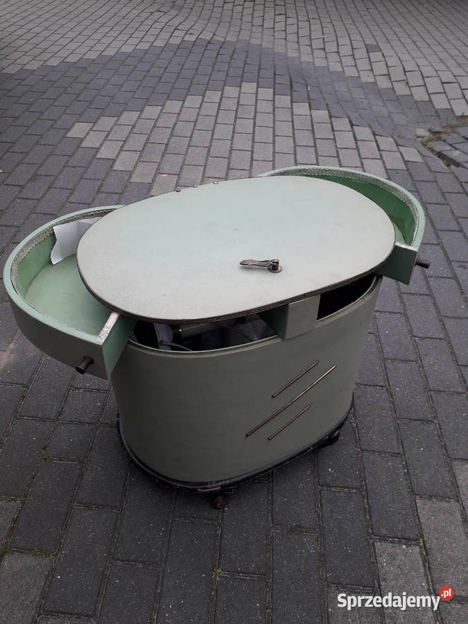 Oryginalne Retro siedzisko schowek na skarby Warszawa