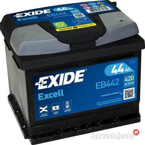 Akumulator Exide Excell 44Ah 420A EN PRAWY PLUS Układ elektryczny mazowieckie Warszawa