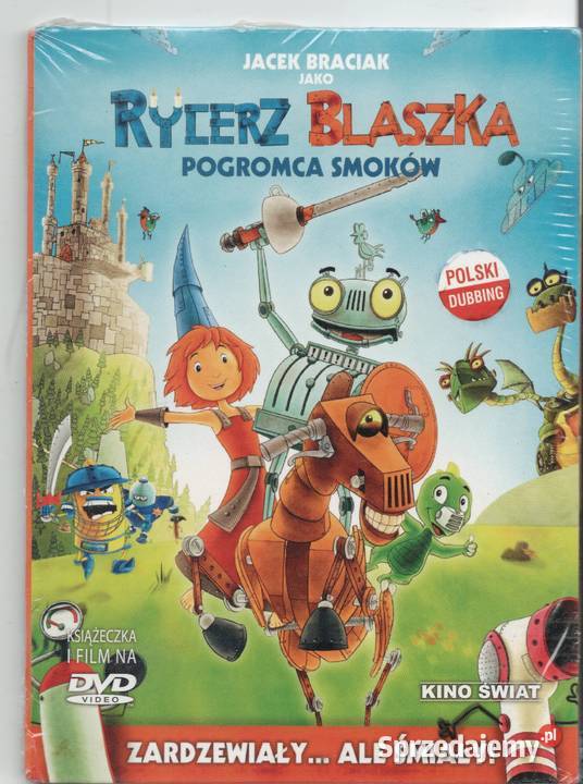 RYCERZ BLASZKA POGROMCA SMOKÓW DVD KSIĄŻKA JACEK Warszawa