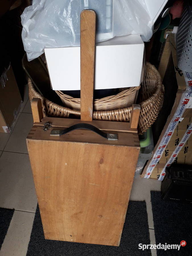 Poręczna sztaluga plenerowa Antyki, Sztuka, Kolekcje Warszawa