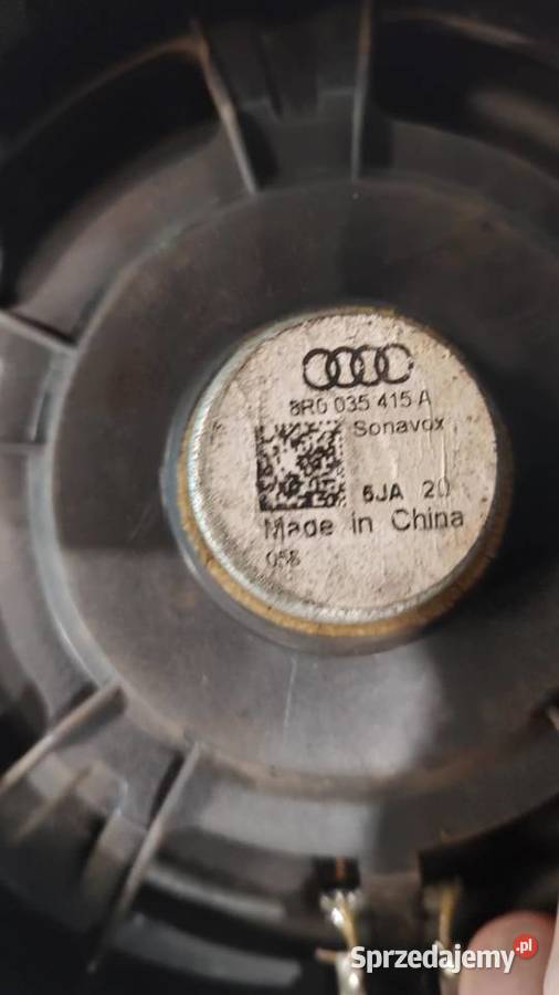 Głośniki samochodowe komplet Audi A5 8T Książ Wielkopolski