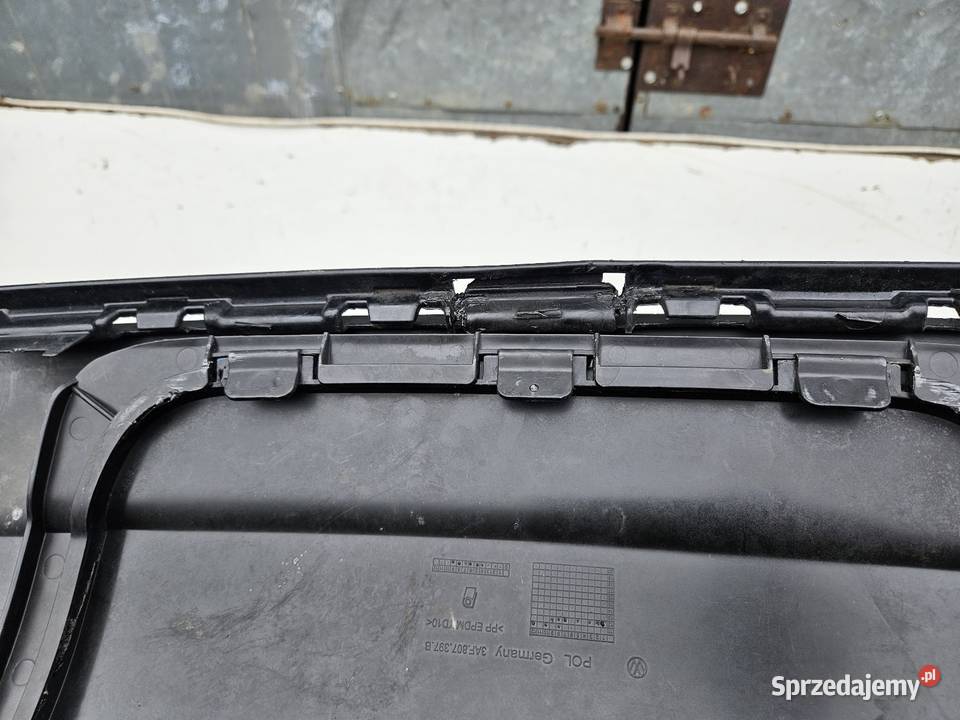 VW PASSAT B7 RLINE DYFUZOR SPOILER ZDERZAKA TYŁ osobowe wielkopolskie Międzychód