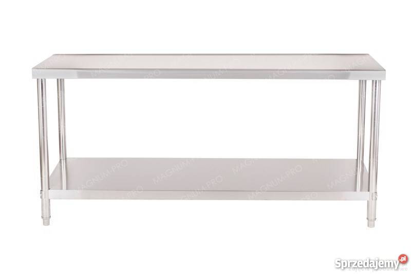 GASTRONOMICZNY STÓŁ BLAT ROBOCZY 200x60 Z PÓŁKĄ Poczesna sprzedam