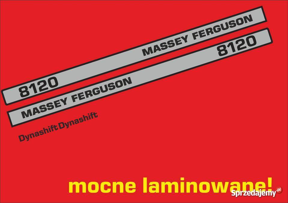 naklejki massey ferguson 8120 kujawsko-pomorskie Jeżewo sprzedam