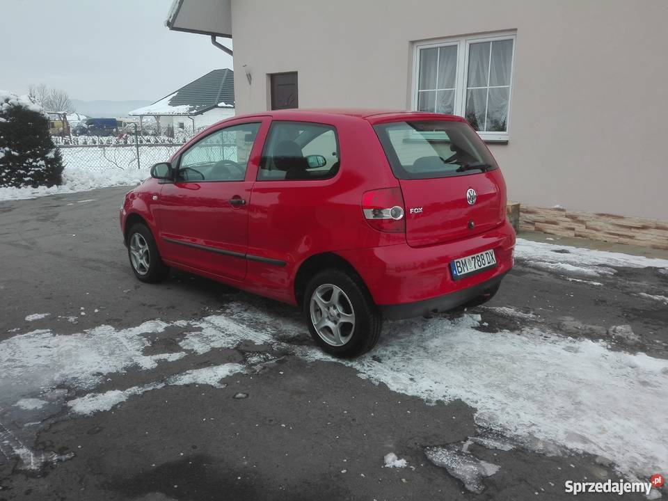 VW Fox 12Benzyna mały przebiegauto miejskiemałe Fox Brzozów