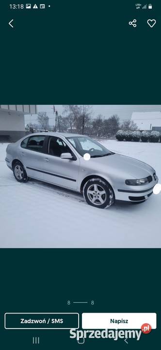 Seat Toledo 2 2001 16 benzyna SRwszystkie części Turkowice