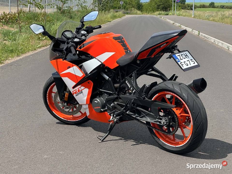 KTM RC 125 2018 Polift ASO Kat B Zamiana zachodniopomorskie Pełczyce