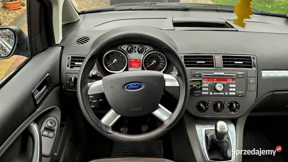 Ford C 16 Tdci 2008r LIFT Czarny tempomat kujawsko-pomorskie Toruń