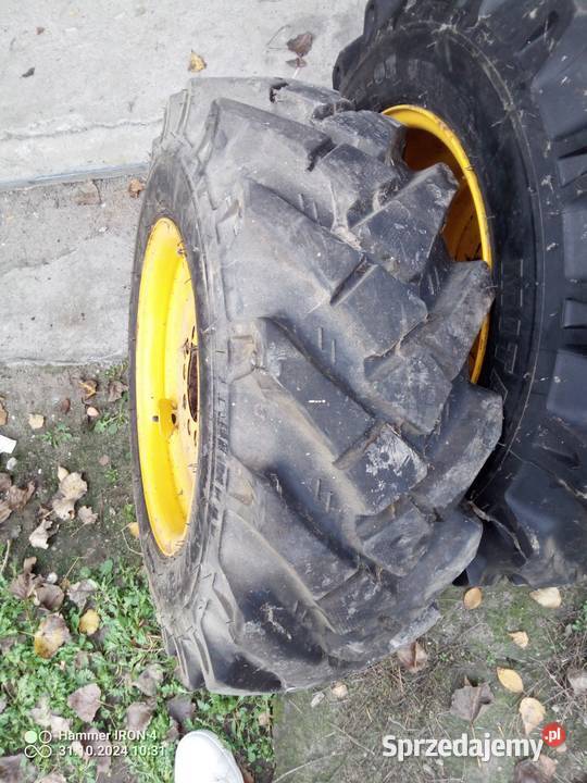 Sprzedam komplet kół JCB bocat 1075 153