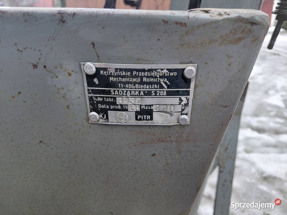 Sadzarka do ziemniakow Ulan-Majorat