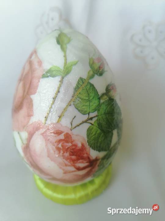 jako pianka róże 12 hand made jajo mazowieckie Sierpc