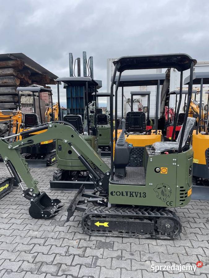 Minikoparka 1000 COLTJPC 2026r Koparki Rabka-Zdrój