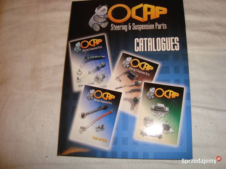 Katalog OCAP części samochodowych na CD Warszawa