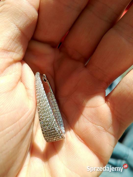 Zawieszka wkruk białe zloto złoto Szczecin