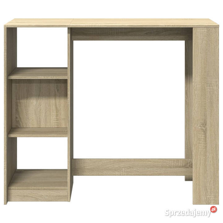 Stolik barowy z regałem dąb sonoma 124x46x1035 Stoły mazowieckie Warszawa