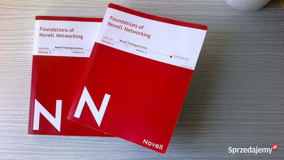 Kurs 3001 Novell NetWare 6 podręcznik CD DVD Pozostałe Szczecin