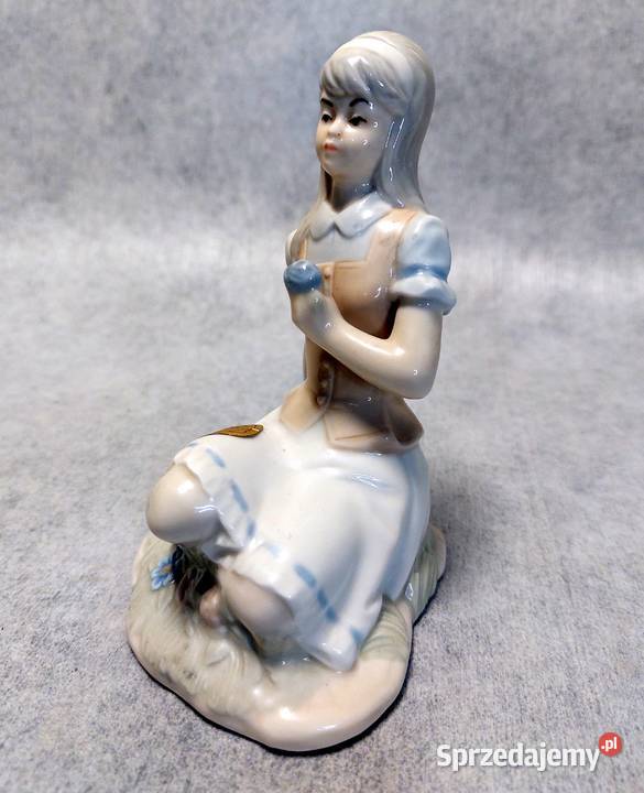 SANBO Porcelanowa figurka Dziewczynka HISZPANIA Koszalin