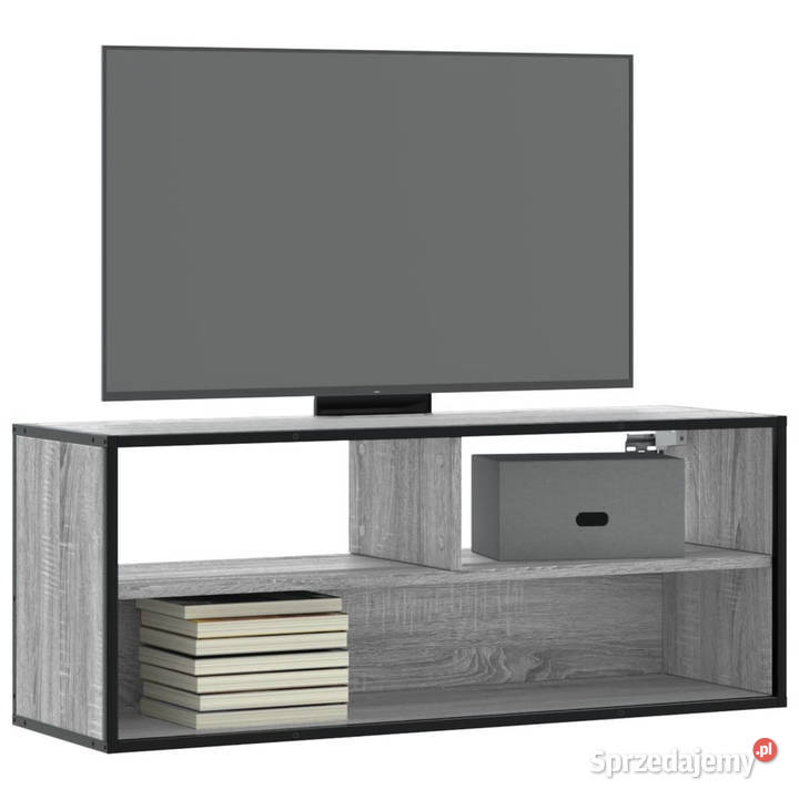 Szafka pod telewizor szary dąb sonoma 100x31x395 Warszawa