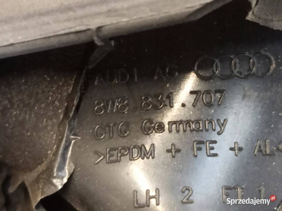 USZCZELKA AUDI A5 8W SPORTBACK DRZWI KLAPY Uszczelki dolnośląskie