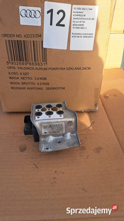 Rozdzielacz pneumatyki Listwa 4e0 616 014 Audi Częstochowa