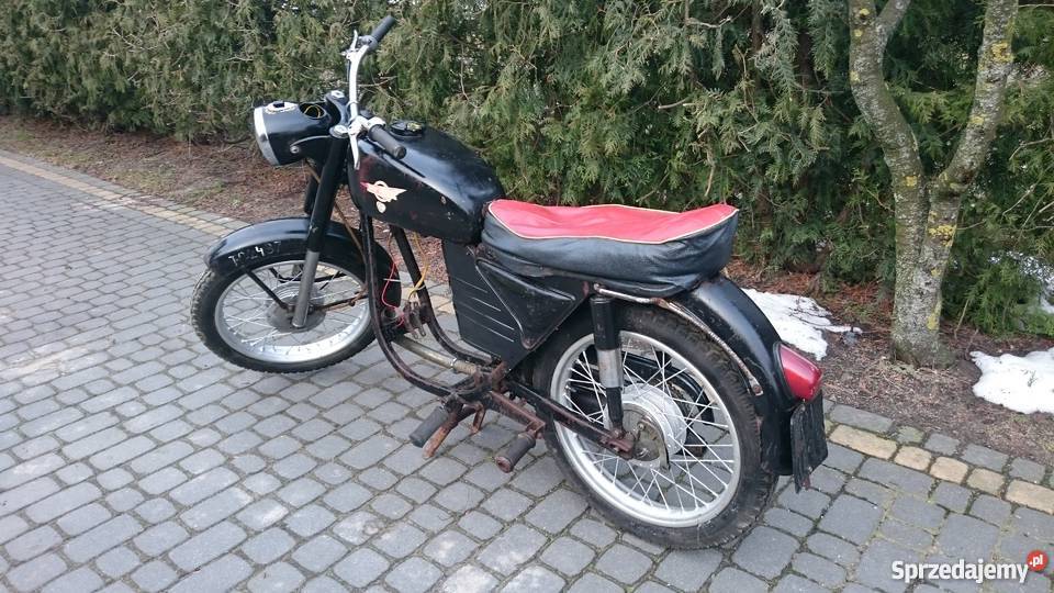 WSK 125 M06B1 1969 Rama bez silnika Ryki