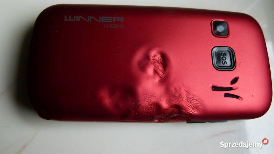 Telefon seniora Winner WG15 komplet uszkodz Zamość