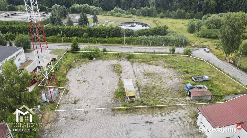 Działka przemysłowa 029 ha Kajki w Bartoszycach 155zł/m2 Sprzedaż warmińsko-mazurskie Bartoszyce
