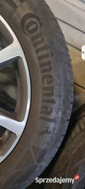 Alufelgi Toyota 5x1143 opony letnie Continental Trzebiatów