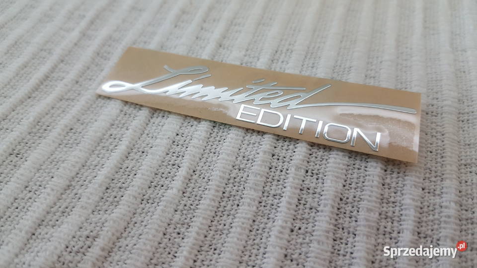 EMBLEMAT LIMITED EDITION METALOWY CHROM Poznań