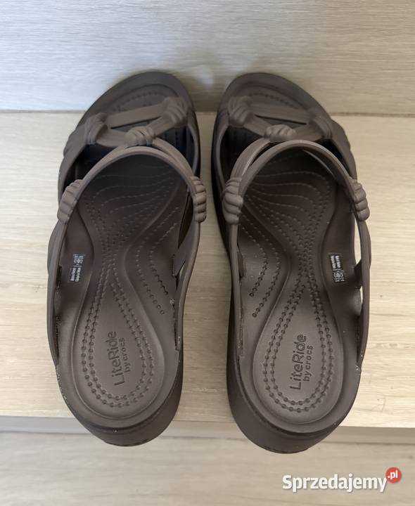 Klapki damskie Crocs BROOKLYN KNOT SKY SANDAL Łódź sprzedam