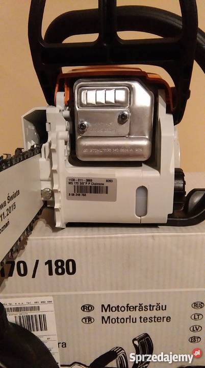 Nowa pilarka spalinowa Stihl MS 170 PILNIK Bolesławiec