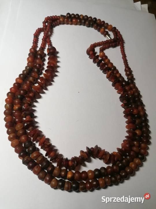 Naszyjnik Bursztyn imitacja podlaskie sprzedam