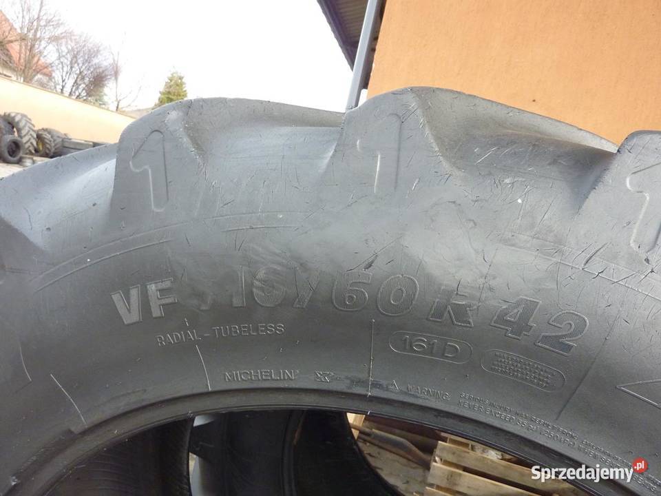 2x Opona używana rolnicza 71060R42 MICHELIN Pozostałe Zaścianki