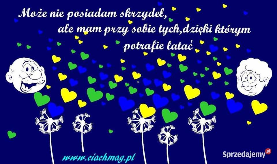 Dekoracja na dzień babci i dziadka Trojanów