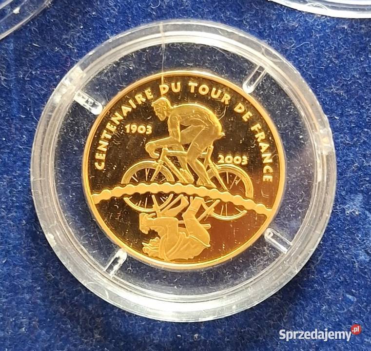 Złota Moneta Kolekcjonerska 10 Euro Francja 2003