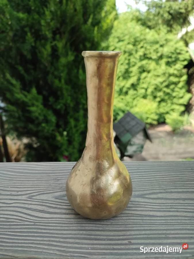 Wazonik mosiężny masywny Bydgoszcz sprzedam