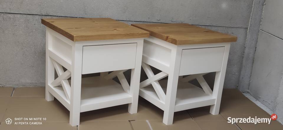 Szafki nocne prowansalskie