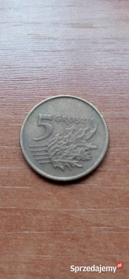 Moneta 5gr90r śląskie Skoczów