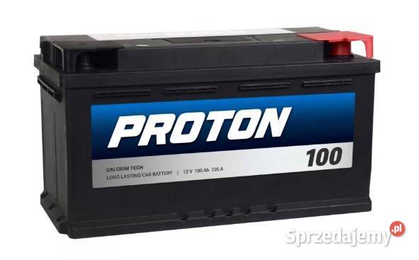 Akumulator PROTON 100Ah 720A EN PRAWY PLUS dolnośląskie Wałbrzych sprzedam