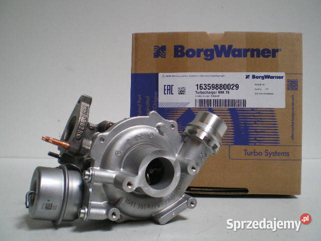 Turbosprężarka firmy BorgWarner KKK 16359880029 ciężarowe Siedlce sprzedam